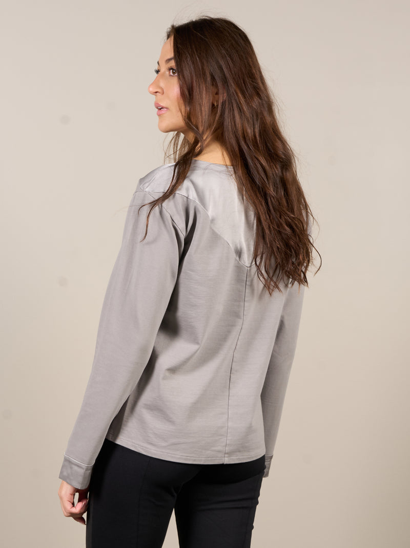 NÜ VELMA bluse Bluser 901 Grey