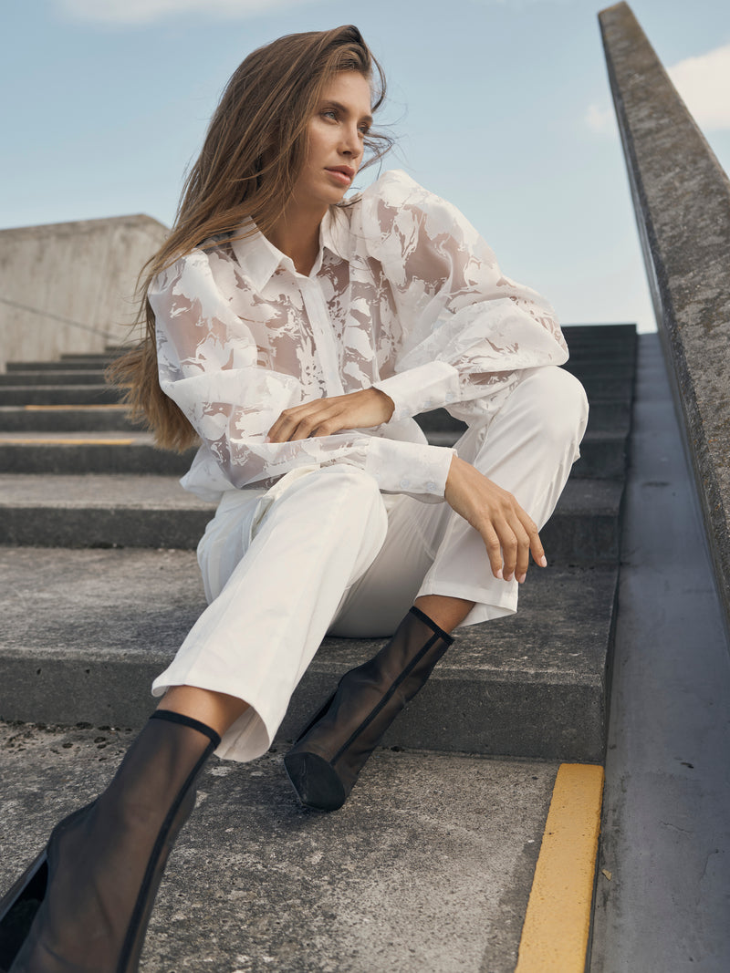 NÜ YAMINA skjorte Skjorter 110 Creme