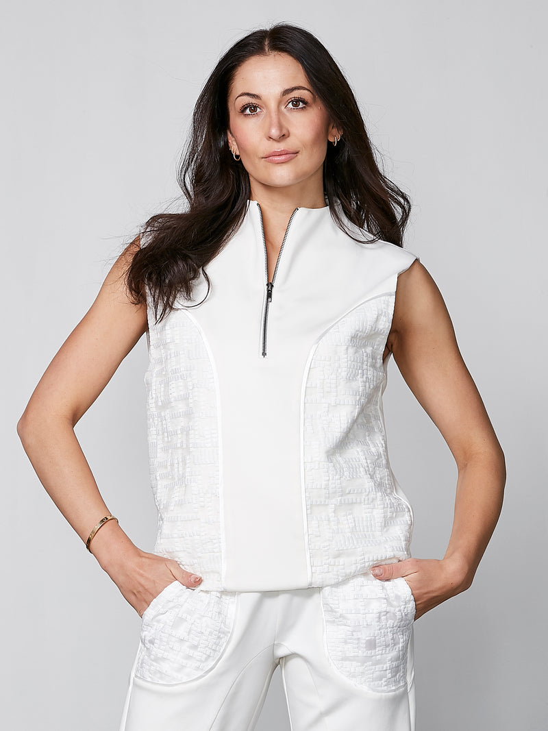 NÜ YARIN vest Veste 110 Creme