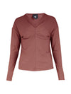 NÜ YASMI langermet t-skjorte Topper og t-skjorter 685 Berry red
