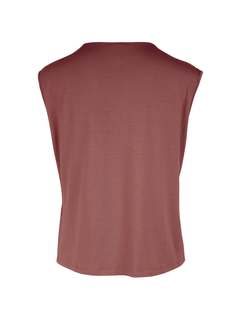 NÜ YASMI topp Topper og t-skjorter 685 Berry red