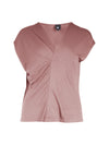 NÜ YASMI v-hals t-skjorte Topper og t-skjorter 608 Rose