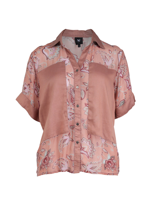 NÜ YDUN shirt Skjorter 646 Peach Puff mix