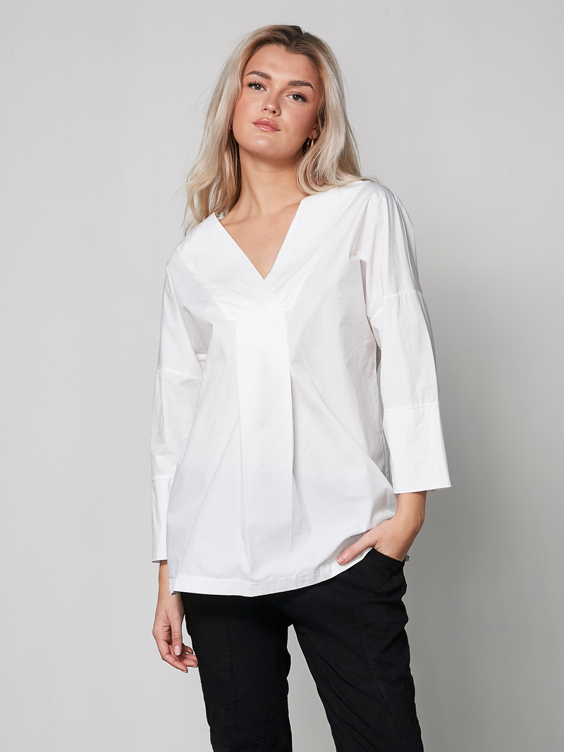 NÜ YELDA bluse Bluser 110 Creme