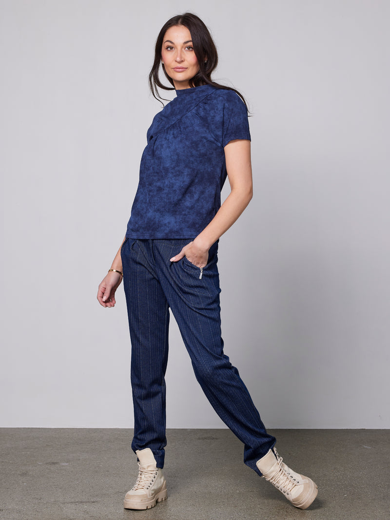 NÜ YENNI topp T-shirt 481 Denim blue