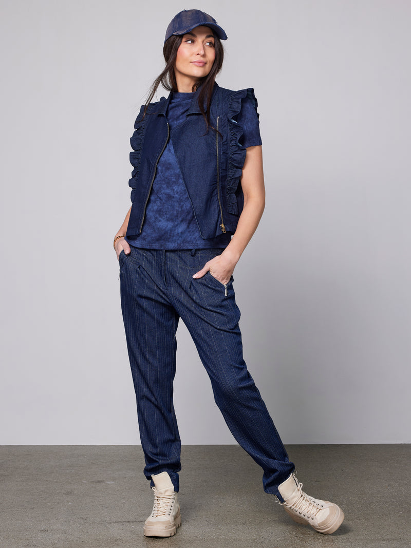 NÜ YET vest Veste 486 Denim