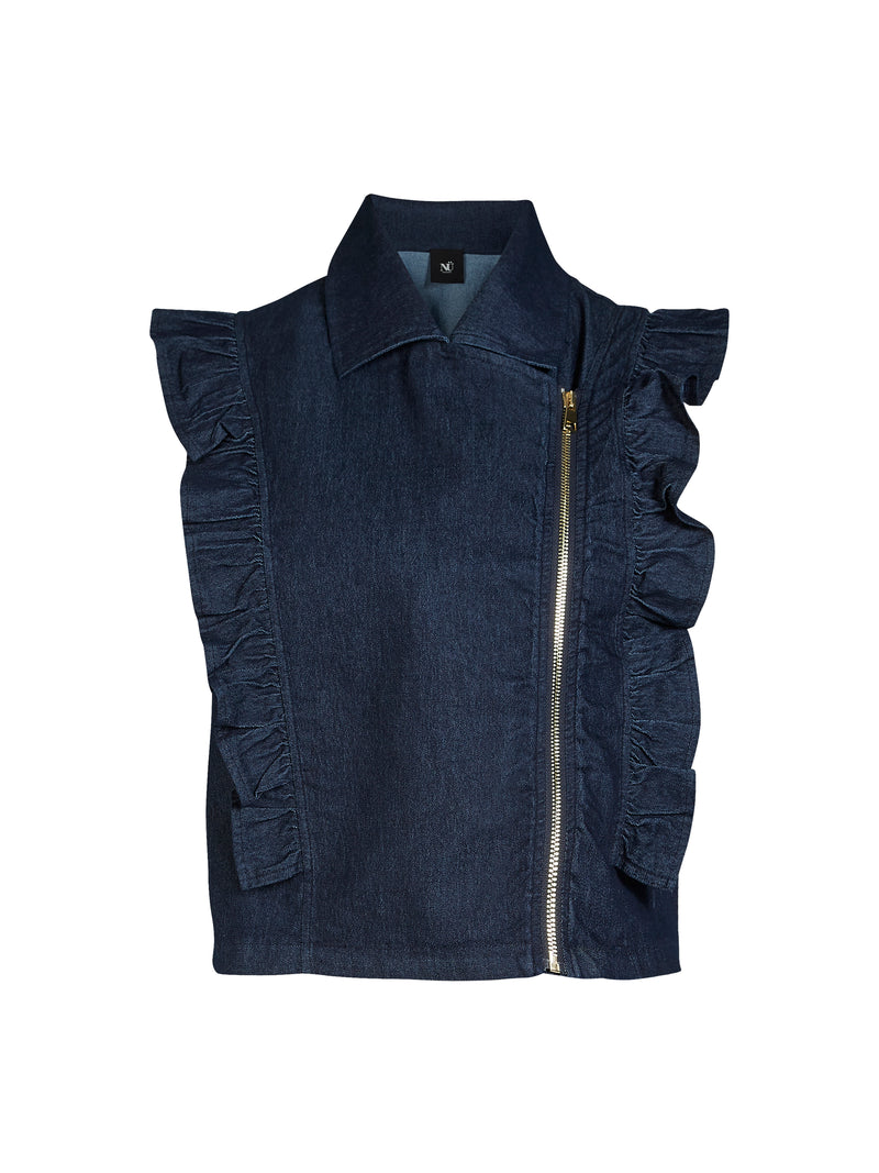 NÜ YET vest Veste 486 Denim