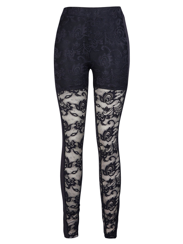 NÜ YNETTE leggings Leggings Svart