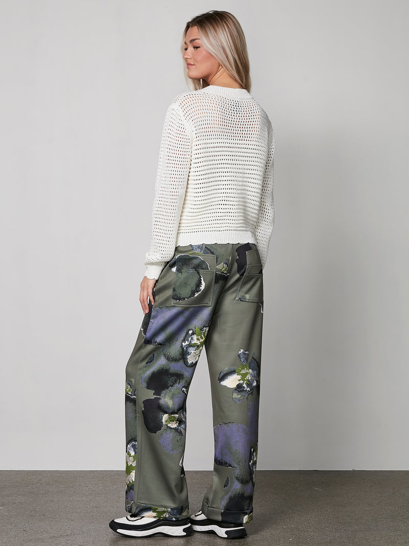 NÜ YOKO bukser Bukser 316 Olive Mix