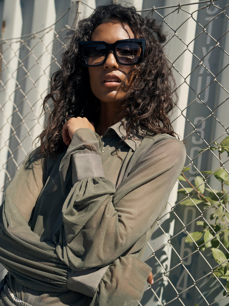 NÜ YRJA skjorte Skjorter 316 Olive
