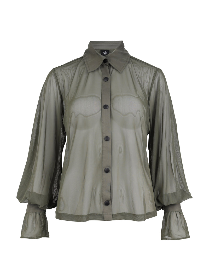 NÜ YRJA skjorte Skjorter 316 Olive