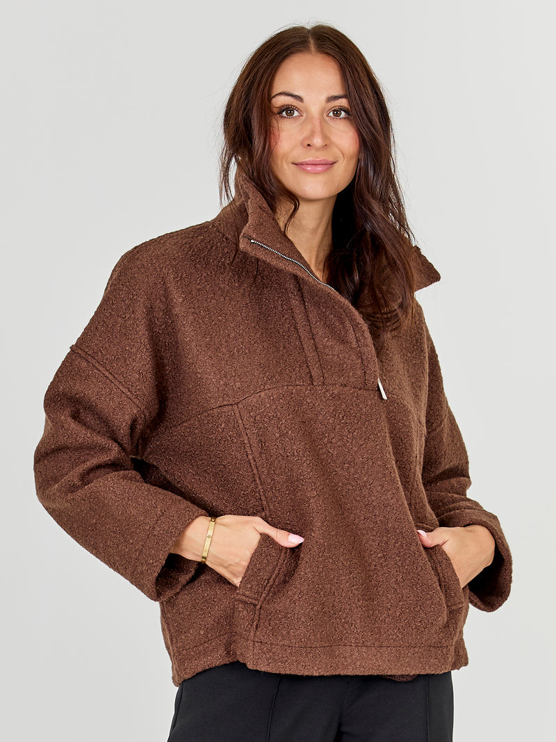 NÜ YSE Bluse Bluser 289 Brown
