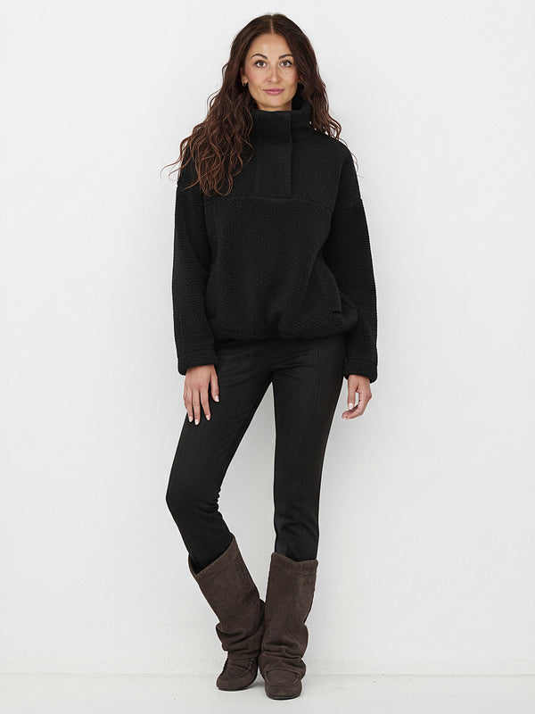 NÜ YSE Bluse Bluser Svart