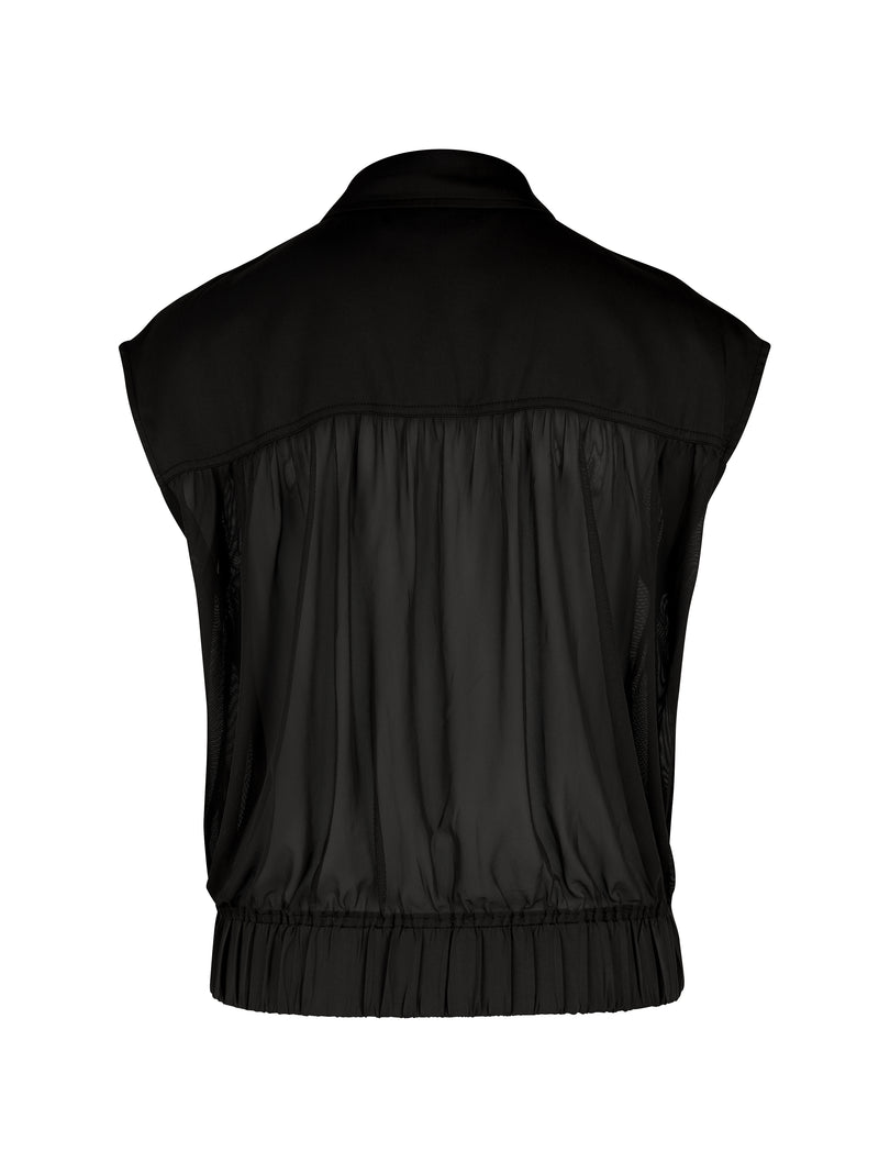 NÜ YVE vest Veste Svart