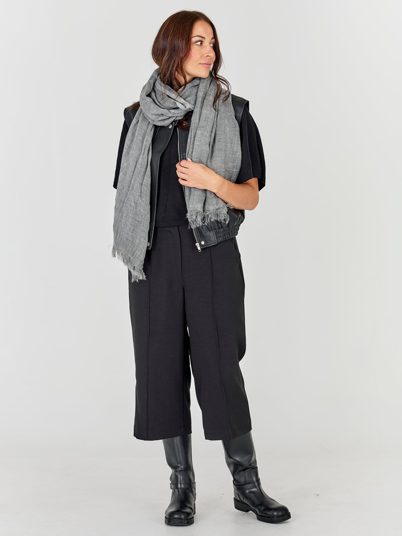 NÜ ZALA skjerf Skjerf 901 Grey mix