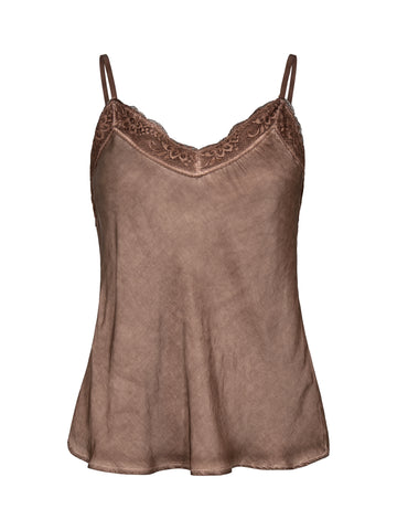 NÜ ZALLY topp Topper og t-skjorter 289 Brown