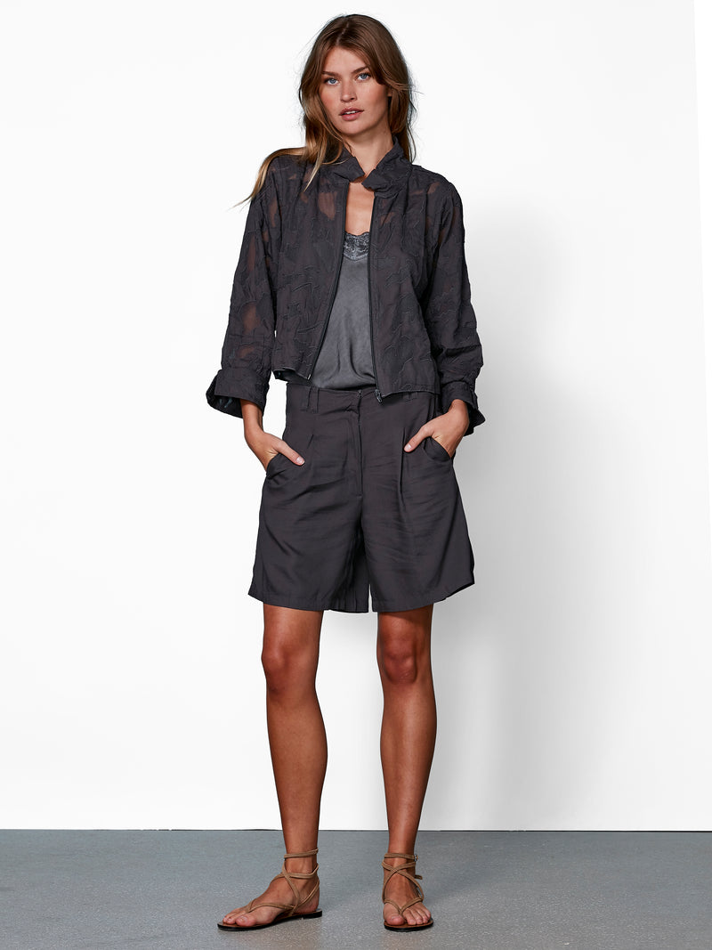 NÜ ZAYA jakke Jakker 987 dark grey