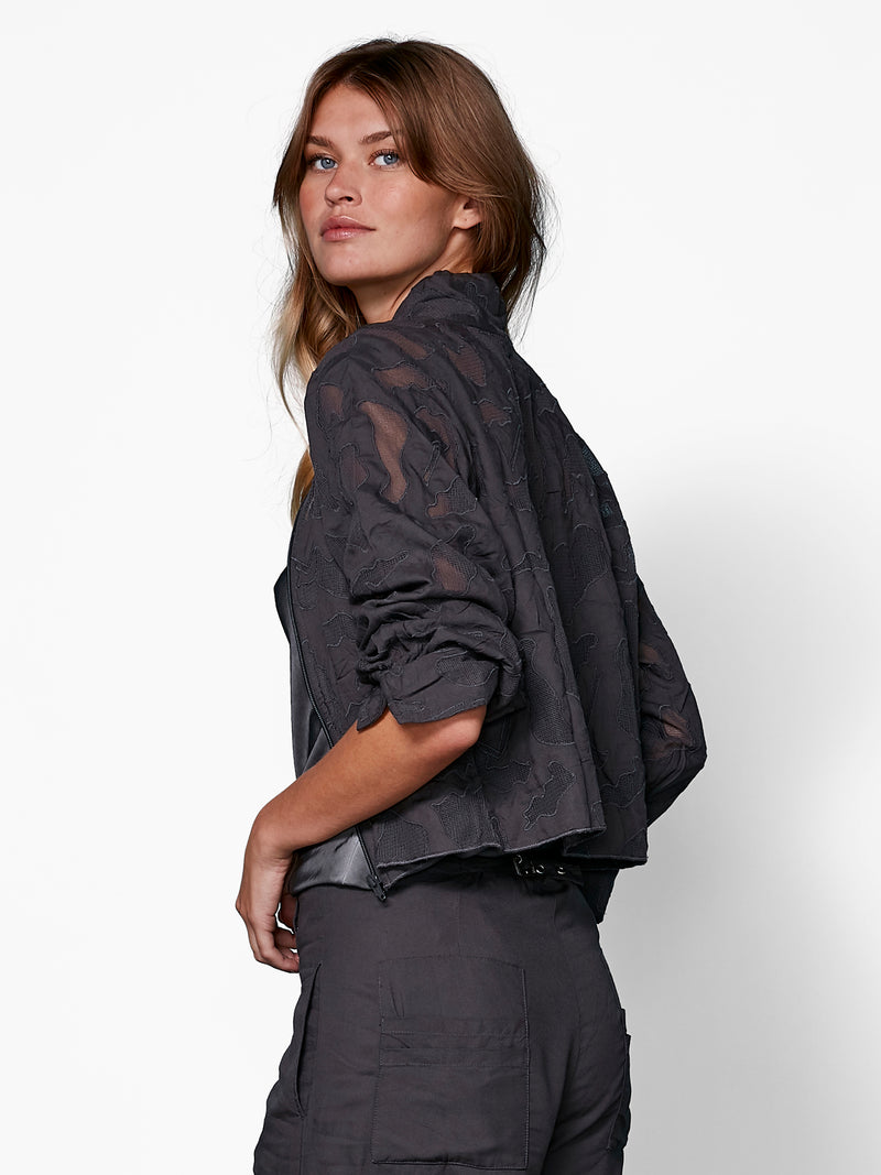 NÜ ZAYA jakke Jakker 987 dark grey