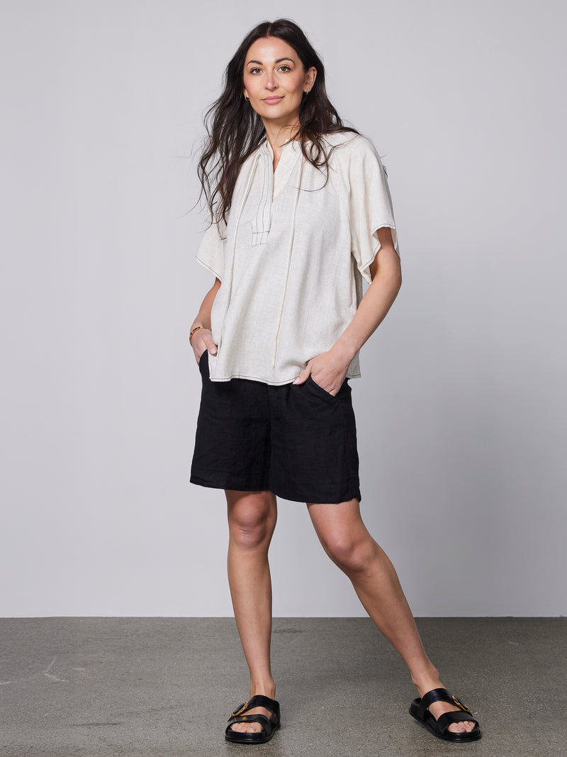 NÜ ZITA bluse Bluser 150 Sand