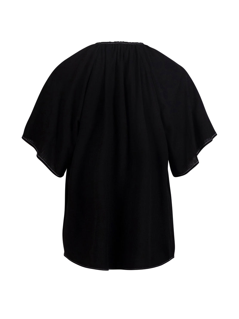 NÜ ZITA bluse Bluser Svart