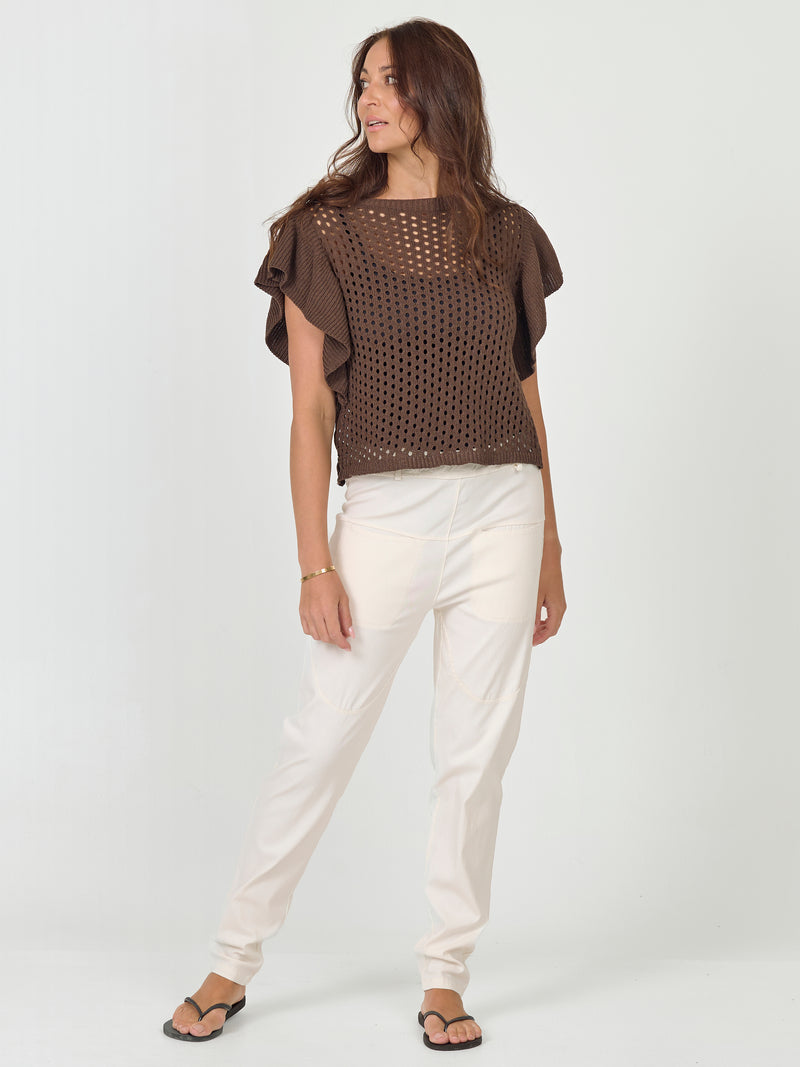 NÜ ZOHA CARMEN trousers Bukser 112 Bone