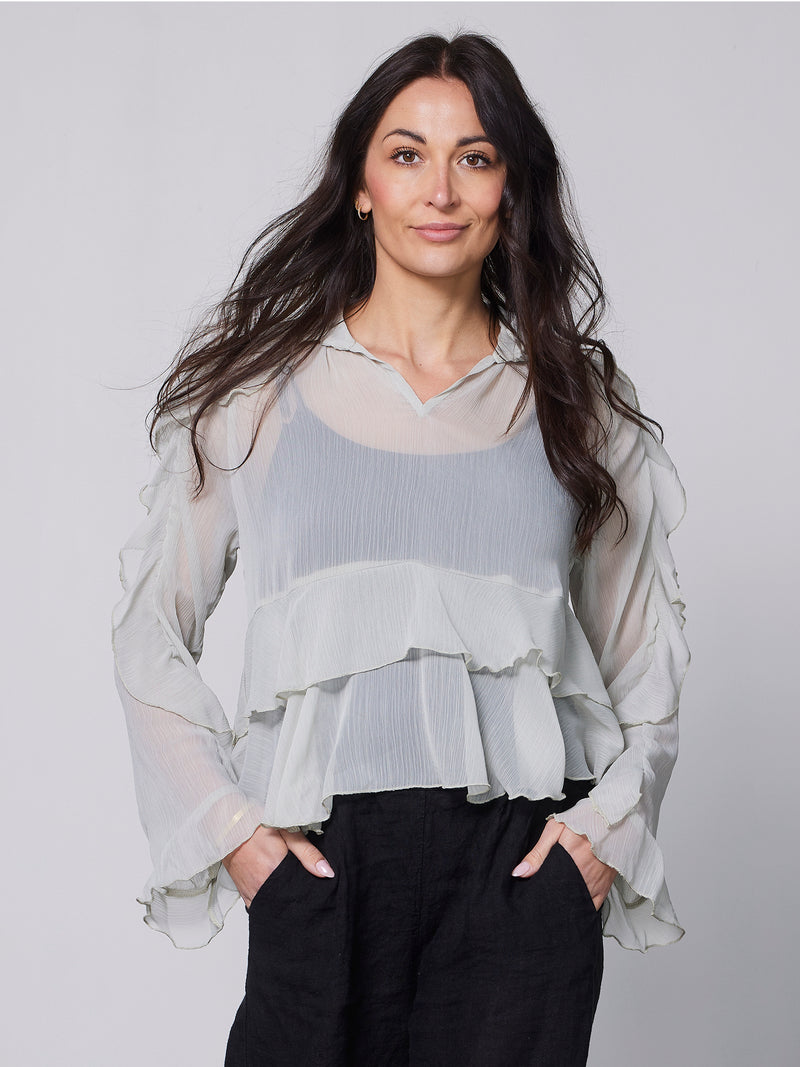 NÜ Zen bluse Bluser 112 Bone