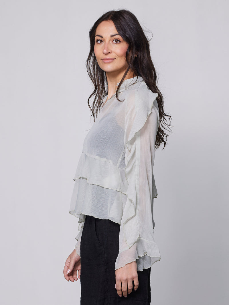 NÜ Zen bluse Bluser 112 Bone