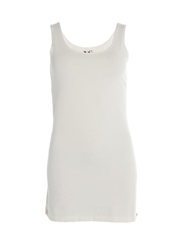 NÜ MOOSE lang topp Topper og t-skjorter 110 Creme